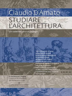 cover image of Studiare l'architettura